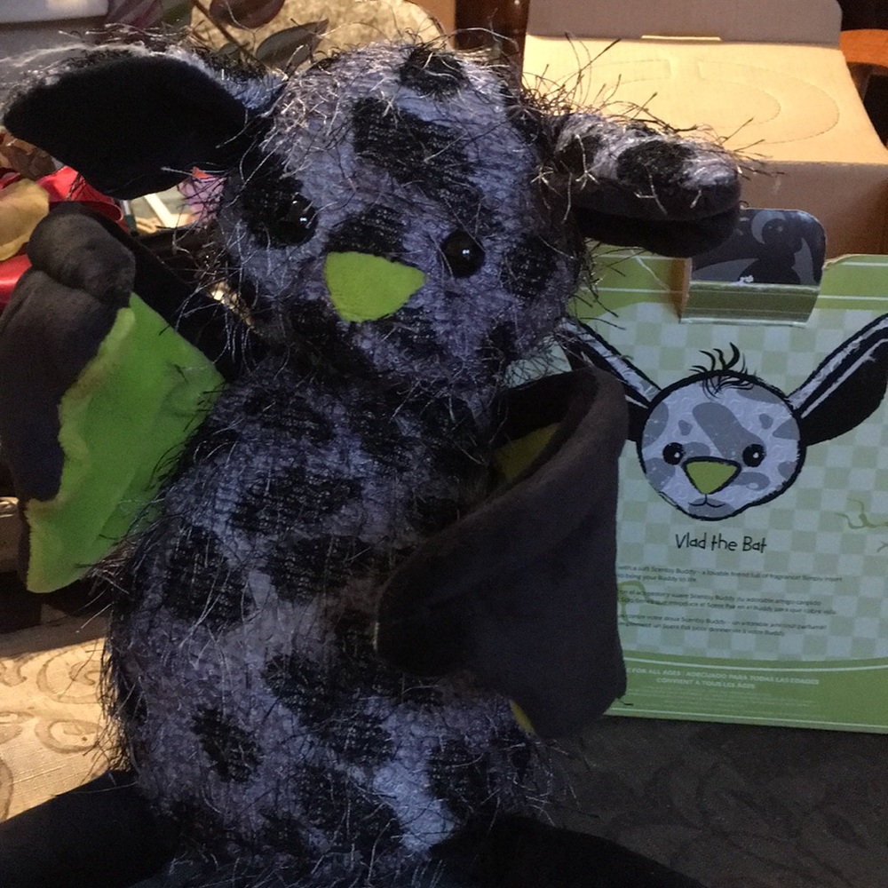 Authentic vlad the bat scentsy buddy
